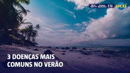 3 doenças mais comuns no verão