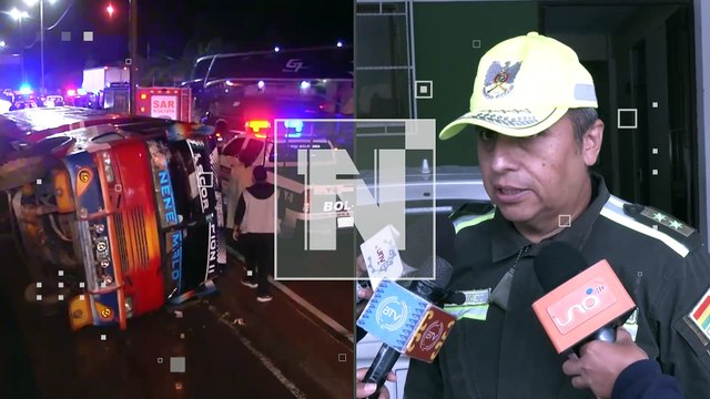 VIDEO: ¡Salía de mantenimiento! Micro que volcó en la Muyurina presentó fallas mecánicas