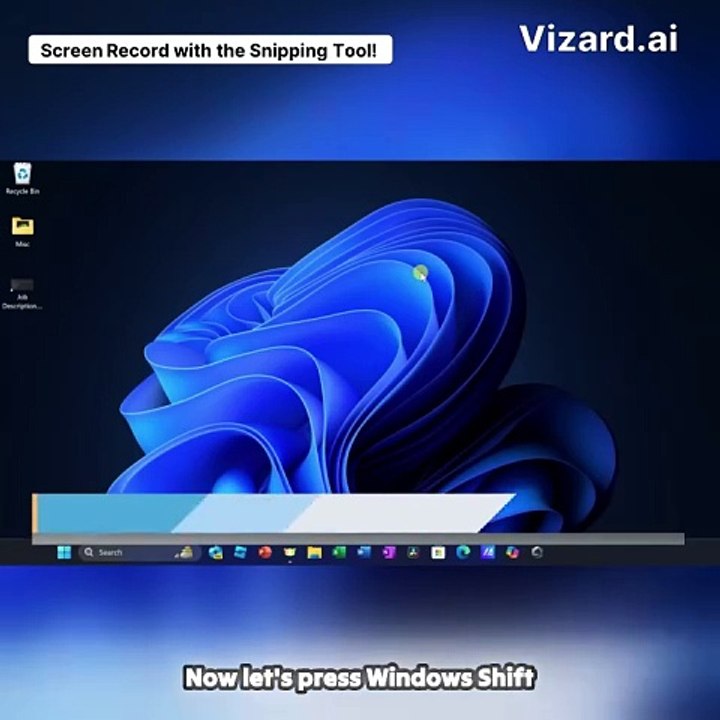 Screen Record with the Snipping Tool!