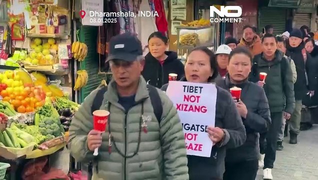 Des prières pour les victimes du séisme au Tibet
