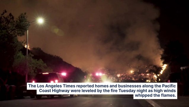 Wildfire Rips Through LA's Pacific Palisades Neighborhood Destroying Homes: 3,000 Acres Burned As 30,000 Residents Evacuate