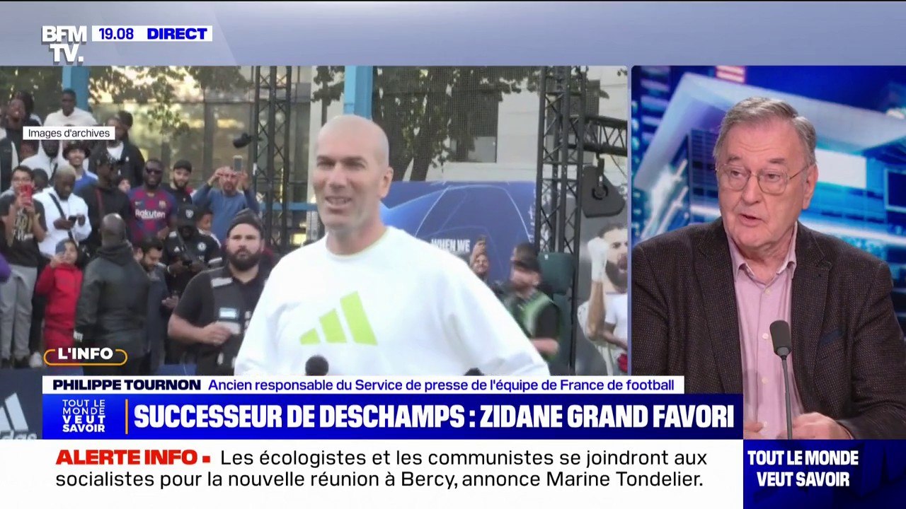 Départ de Didier Deschamps en 2026: "Didier aime bien rester maître des horloges", explique Philippe Tournon (ancien responsable du service de presse de l'équipe de France)