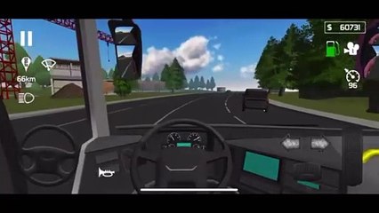 Volly 95 bus driving pts | coach driving simulator gameplay