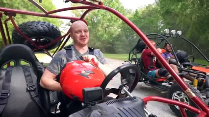 Spending 100 Hours In Go Karts