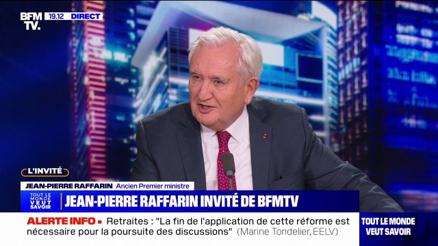 Mort de Jean-Marie Le Pen: Le respect impose le silence , affirme Jean-Pierre Raffarin