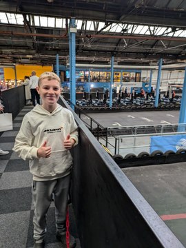Meet the young Sussex go-kart racer hoping to be the next F1 star