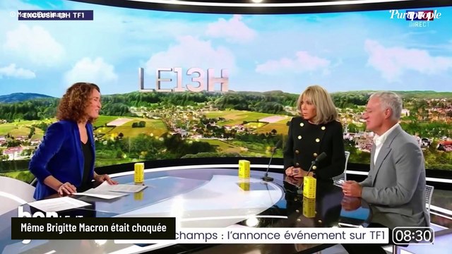 Personne ne s'y attendait ! Marie-Sophie Lacarrau dévoile les coulisses de l'annonce de Didier Deschamps et la réaction de Brigitte Macron hors antenne