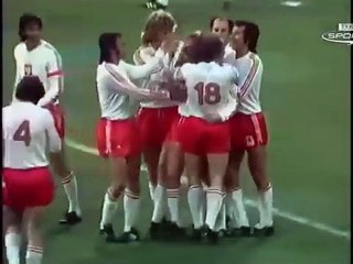 World Cup 1974  Poland vs Haiti (Group 4) Polish commentary
