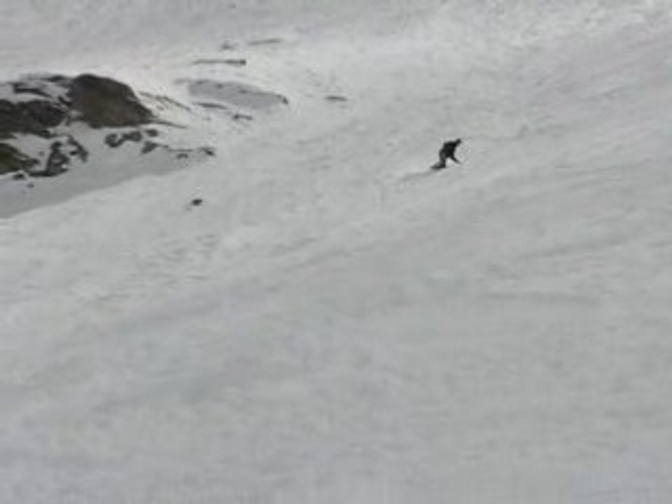 hors piste, aux arcs 2000