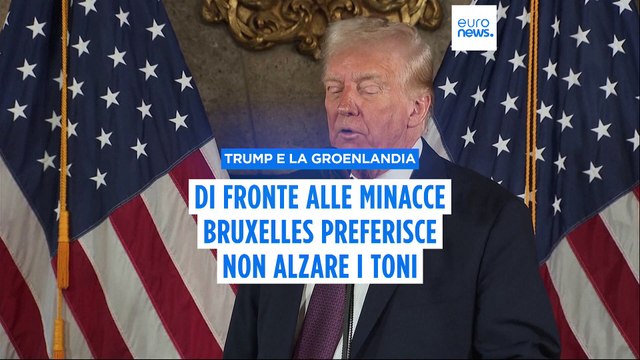 Unione europea, Bruxelles tace sulle minacce militari di Trump alla Groenlandia