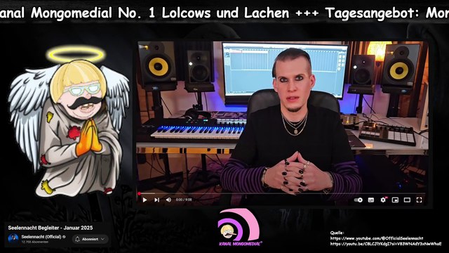 SEELENNACHT Begleiter 2025 mit Mark und Haariche Kaus Kanal Mongomedial