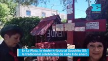 En La Plata, le rinden tributo al Gauchito