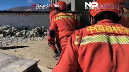Deadly earthquake hits Tibet as rescuers continue to search