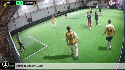 Faute de Marin H - Alma