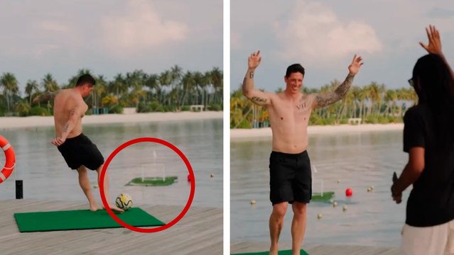 Fernando Torres y su gol 'imposible' en portería sobre el agua