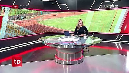 Basura y maleza en la Villa Deportiva Abraham Telchi, de Santa Cruz