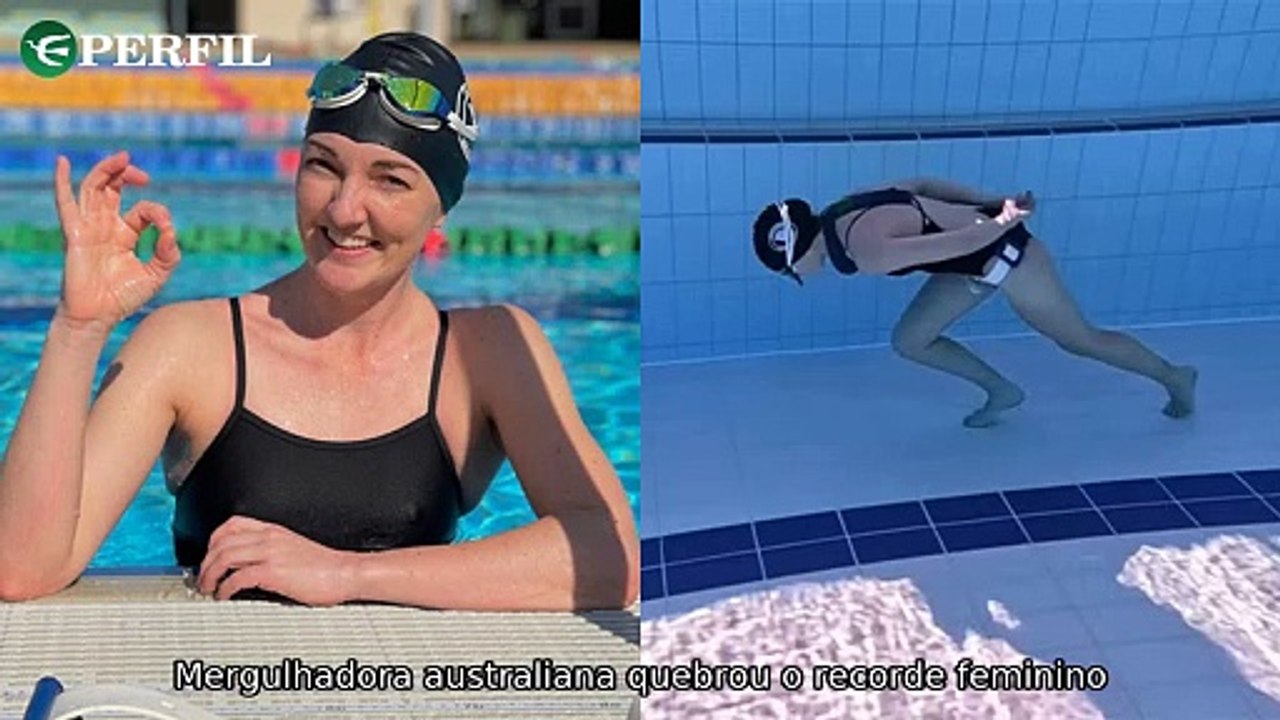 "Australiana bate recorde subaquático, fronteira fechada e memórias do Rock in Rio"