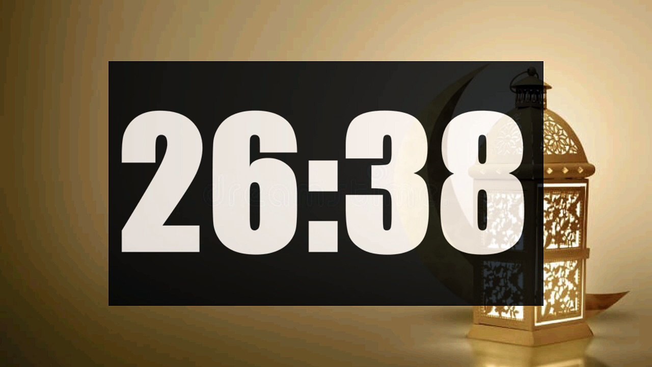 39 Minute Timer | Loud Alarm | Time call