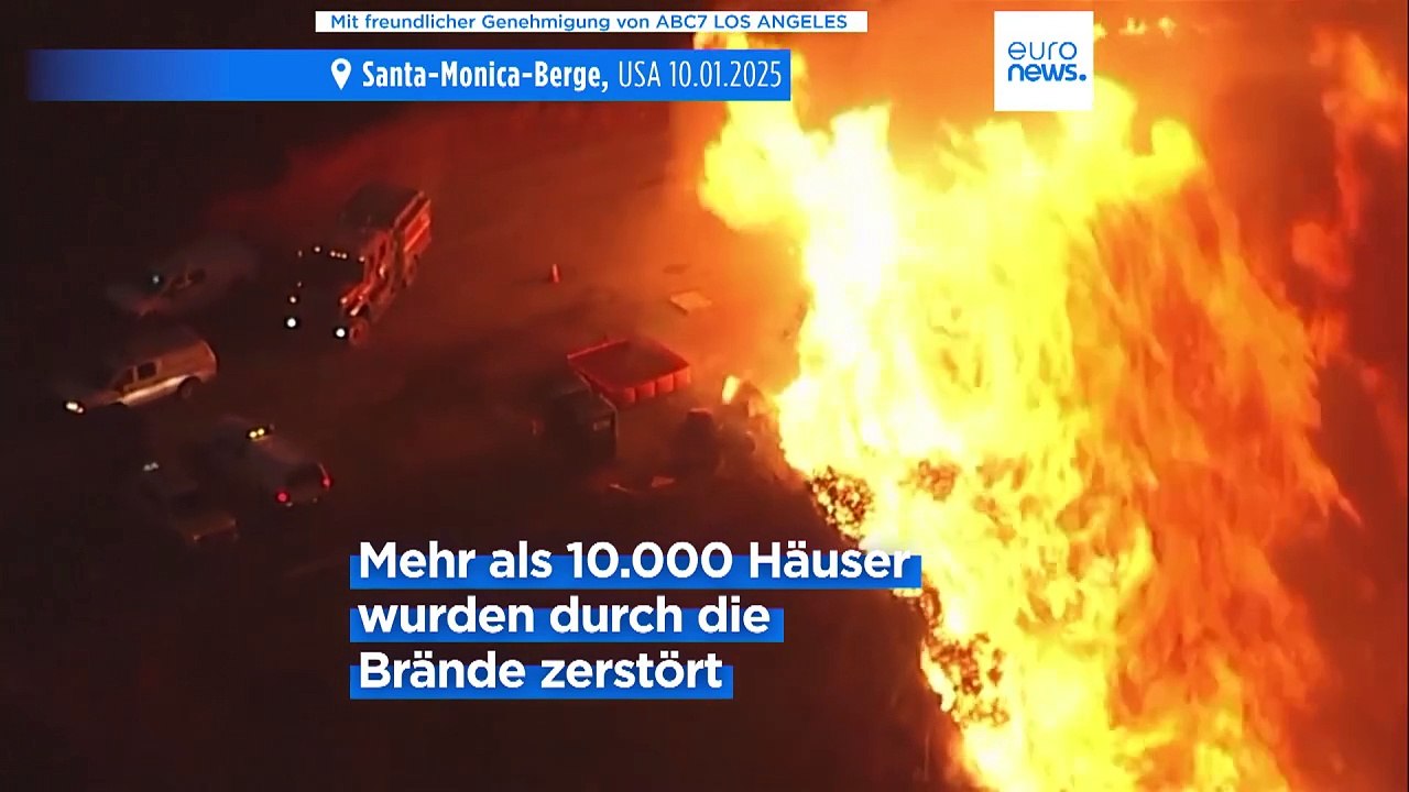 Weitere Todesopfer durch Waldbrände in Kalifornien