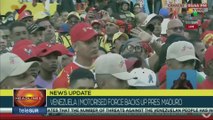 Venezuela: Bikers mobilize in support of Pres. Maduro