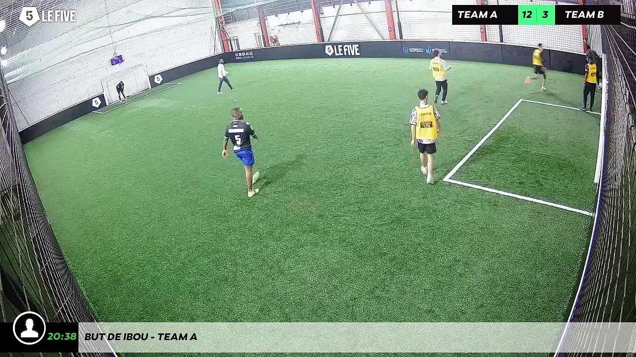 But de Ibou - Team A