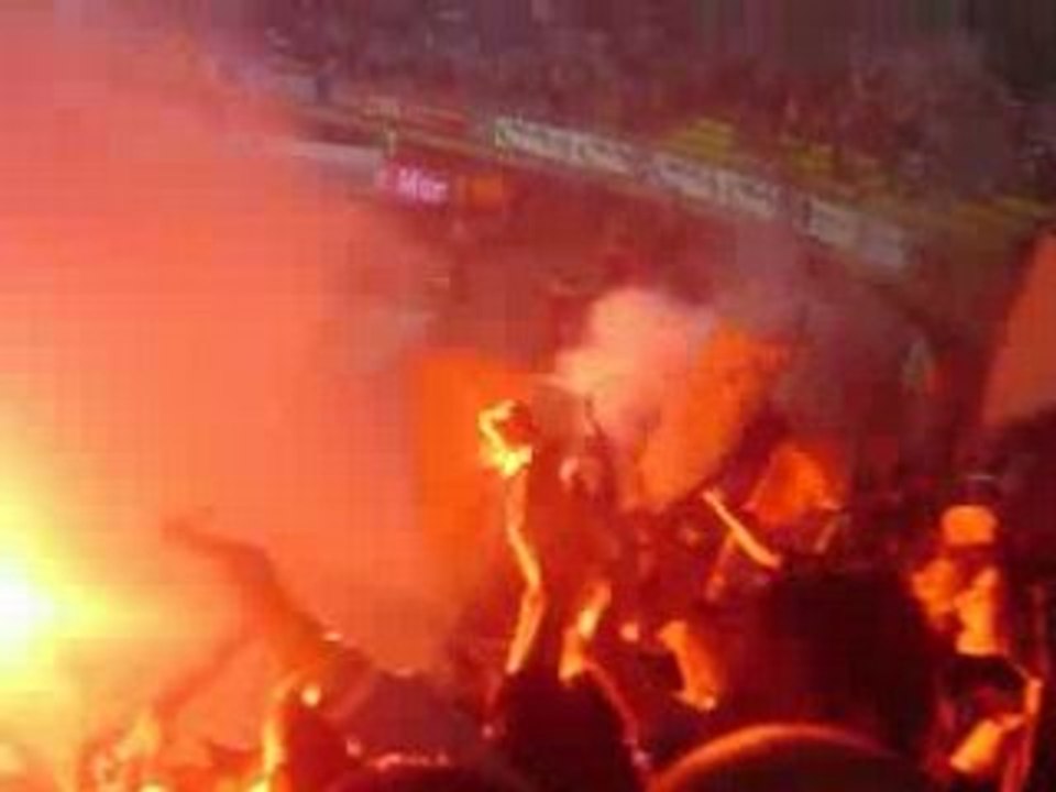 Entré des joueurs ASM OM