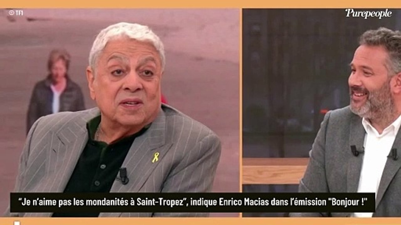 Enrico Macias heureux dans un village où se retrouvent les stars du monde entier, et pourtant : “Je n’aime pas les mondanités…”