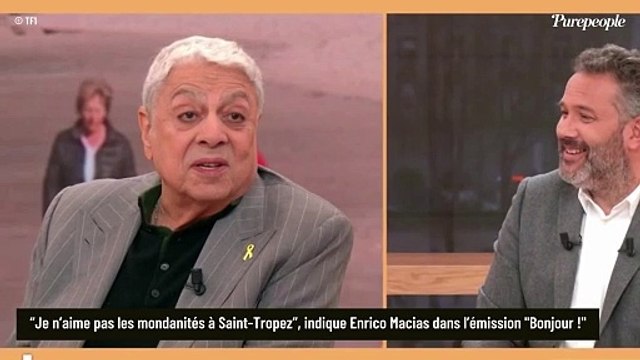 Enrico Macias heureux dans un village où se retrouvent les stars du monde entier, et pourtant : “Je n’aime pas les mondanités…”