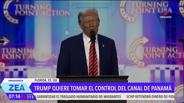 Donald Trump quiere tomar el control del Canal de Panamá y quiere comprar Groenlandia