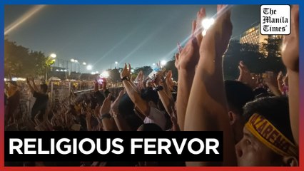 Grand procession of Black Nazarene begins