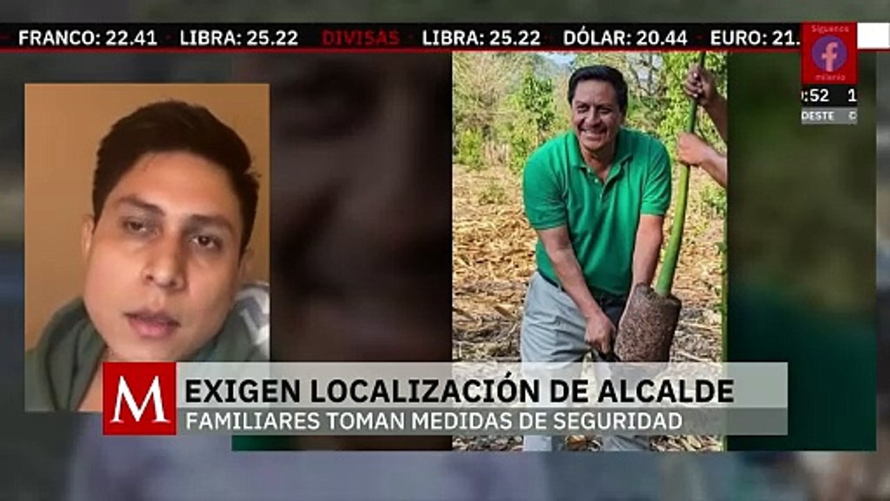Hijo del alcalde desaparecido de Comalapa, Chiapas, exige su localización