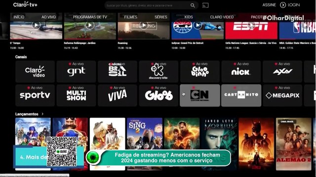 Fadiga de streaming? Americanos fecham 2024 gastando menos com o serviço
