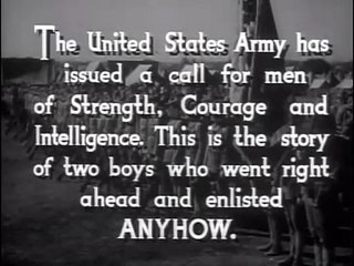 You're In The Army Now