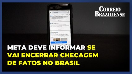 MPF exige que a Meta informe planos para o Brasil