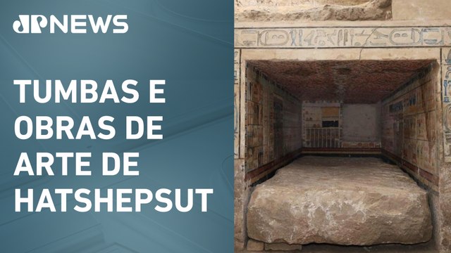 Egito divulga descobertas arqueológicas com mais de quatro mil anos