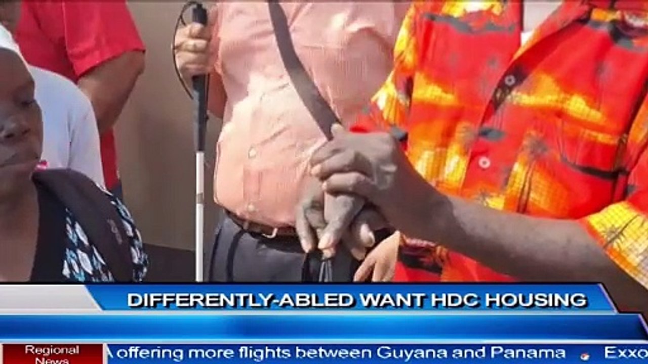 DIFFERENTLY ABLED WANT HDC HOUSING