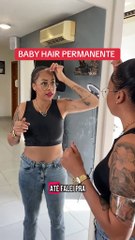 Jovem tatua 'baby hair' permanente e divide opiniões