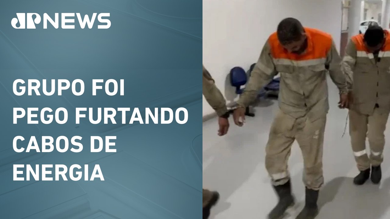 Criminosos com uniformes falsos da Light são presos em flagrante no RJ