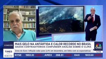 Mais gelo na antártida e calor recorde no Brasil; entrevista com climatologista