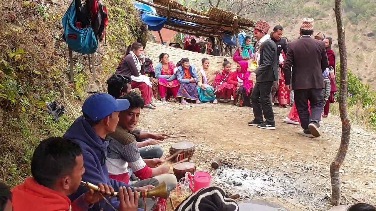 Dance in Panchebaja | Traditional Cultural Nepalese Music and Dance |