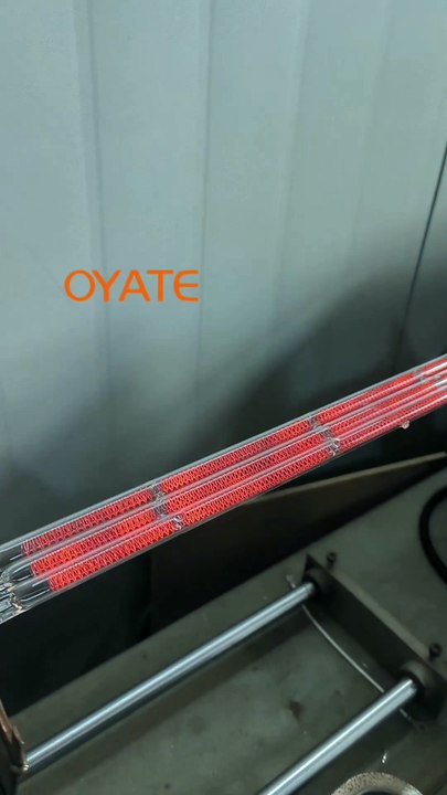 fast medium wave flash ir lamps 1500w 1600w 208-230v halogen infrared lamps for printing drying