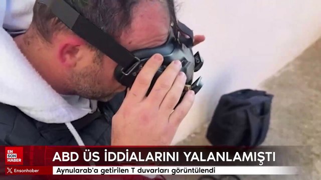 ABD, Suriye'de askeri üs iddialarını yalanlamıştı! Drone ile görüntülendi