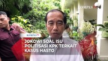 Respons Jokowi, Namanya Dikaitkan dengan Penggeledahan Rumah Hasto oleh KPK
