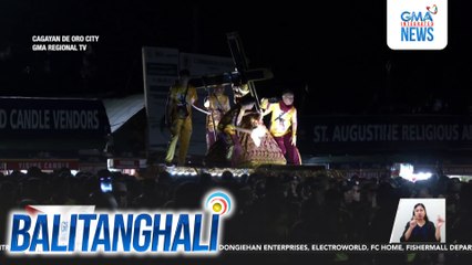 Libo-libong deboto sa Cagayan de Oro City, lumahok sa Traslacion ng Poong Jesus Nazareno | Balitanghali