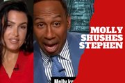 Molly Qerim silences Stephen A. Smith with bold remark that leaves the set stunned