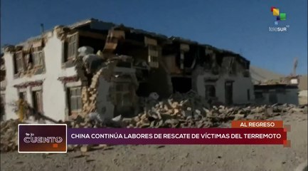 Te Lo Cuento: 08-01 Continúan labores de búsqueda de víctimas tras terremoto en China