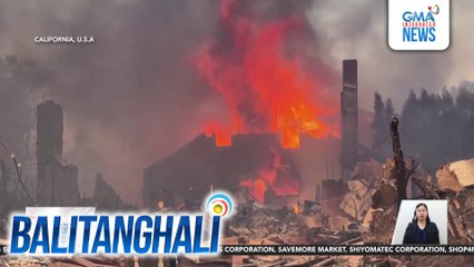Wildfire, kumalat na sa libo-libong ektarya ng lupa sa California U.S.A.; Hindi bababa sa 2, nasawi | Balitanghali