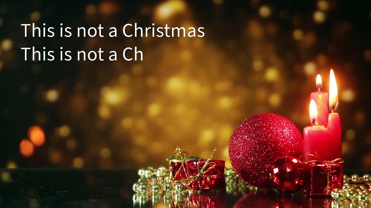This is not a Christmas Song with Lyrics | This is not a Christmas | Christmas Songs | Xmas Songs |