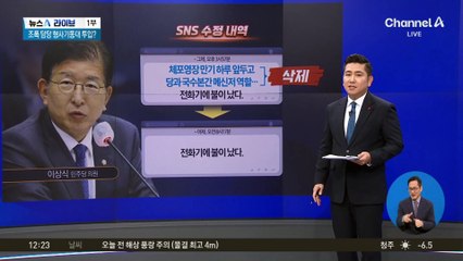 이상식 “메신저 역할” 파문…與 “불법 내통 자백” 반발