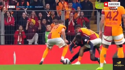 Galatasaray vs İstanbul Basaksehir 2-2 Highlights And Goals 2025 HD